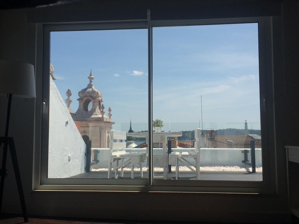 A Terrace On A Topfloor With A View Lisabona Exterior foto